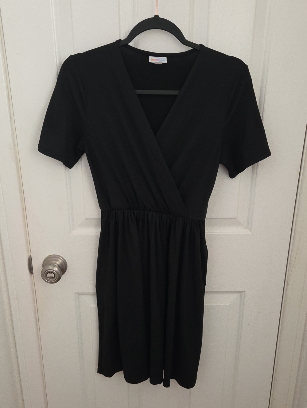 LuLaRoe Black Wrap-Style Women’s Dress xxs